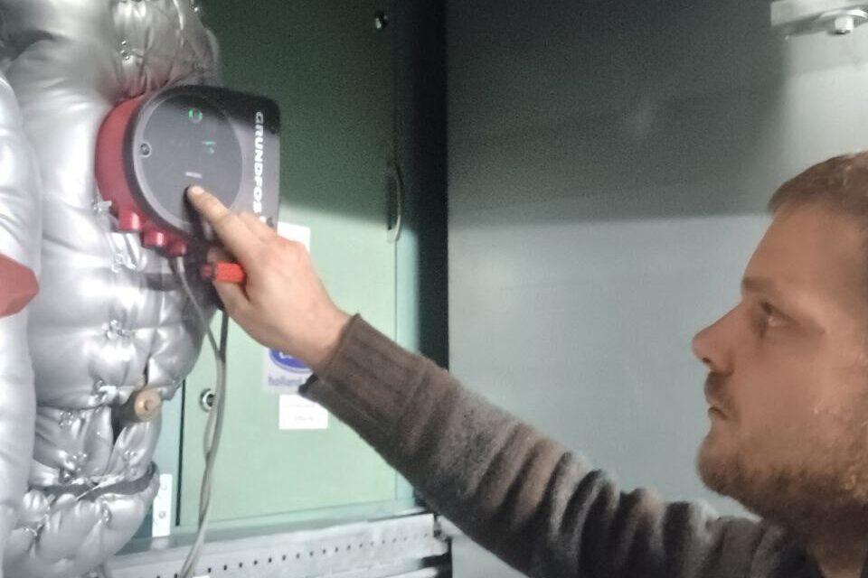 Jaap Vreugdenhil, servicemonteur Meraks